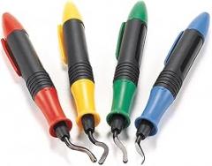 Deburring Tool Set, HSS, w/E111 Blade