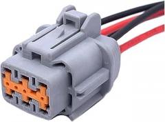 6Pin 2.2mm car headlight wiring harness compatible with automotive electronic connectors 6188-0560 6189-1175 (Color : 6P Female, Size : 1 Pc)