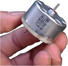 WLBQZESEG RK-500TB-13500 32mm Diameter Round Spindle Electronic Starter DC 6V 9V 12V 5600RPM Carbon Brush Electronic Starter for Humidifier Alarm Watch Winder MAYAIYIN