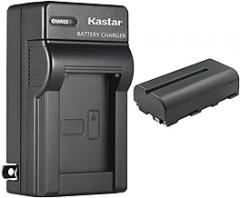 Kastar 1-Pack NP-F550 / NP-F570 Battery and AC Wall Charger Replacement for Neewer 80Cm Wireless Electronic Video Slider, Neewer ER1-80/ER1-100 31.5”/80cm 39.4”/100cm