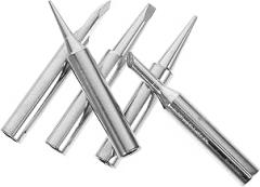 BESTOYARD 5pcs Replacement Soldering Iron Tips Tips for Enhanced Thermal Efficiency Compatible Soldering Stations for Electronics Repair and Projects