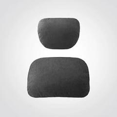 Car Headrest and Lumbar Support Set for Abarth Grande Punto/Grande Punto Esseesse/Grande Punto Supersport/S2000 Comfortable Soft Cushion,Suitable for All Seasons