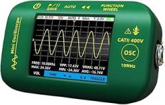 OT2 Mini Handheld Digital Oscilloscope 10MH 48MSa/s 2-in-1 Signal Generator Electronic Repair Tools Graphics Tester(OT2 (Option A))