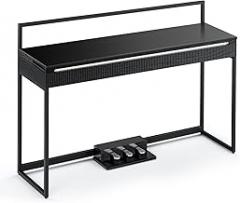 Donner OURA S300 Digital Piano 88 Key Weighted Keyboard for Advanced, Electric Piano with 88 Keys Graded Hammer Standard Keyborad, Boasts Bluetooth, Local Off, 2*15 W, Half-pedal, 256 Polyphony, Black