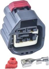 4 Pin 6.3mm Automotive Waterproof Connector Electronic Fan Plug 7283-5595-10 7282-5595-10 7282-5595(Female)