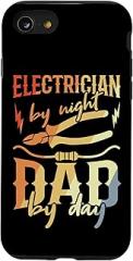 Electrician Father Electronics Technician Papa Case for iPhone SE (2020) / 7/8