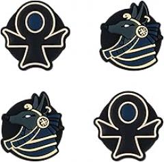 Switch Thumb Grips for Nintendo Switch, Joystick Caps Compatible with Lite, OLED - Egypt Anubis