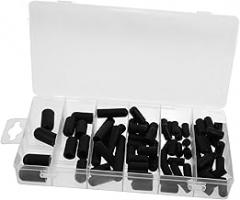 BESTOYARD 80pcs Dustproof Truck Bed Plugs Rubber Caps Kit Automotive Replacement Caps Hose End Vacuum Block for Vehicles Tools and Electronics