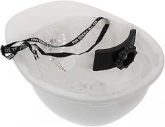 Homoyoyo Solar Powered White Hard Hat with Cooling Fan, Ventilated Safety Helmet for Outdoor Construction and Summer Work Protection