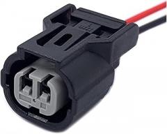 1 Set 2 Pin Auto Air Intake Pressure Sensor Plug Waterproof Electronic Connector Wire Harness Male Female 6188-0589 6189-0890 AICNRUT(2P Female,20 Pcs)