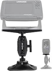 HITORHIKE Universal Fish Finder Mount for Kayak-with Transducer Arm Options,Ball Base,Dual Plates, Fits 9