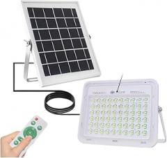 200W Solar Spotlight Flood Light Bright Outdoor Remote Control LED Street Floodlight Panel(45W)