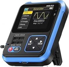 DSO-TC3 Digital Oscilloscope Transistor Tester Function Signal Generator 3 in 1 Multifunction Electronic Component Tester(NO.1(Standard))