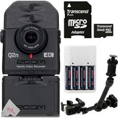 Teds Electronics Zoom Q2n-4K Ultra High Definition Handy Video Recorder + Accessory Kit