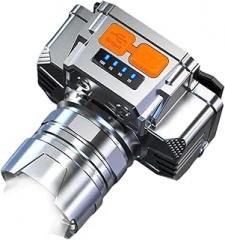 Optimized Power LED Rechargeable Headlamp-Long-Range Spotlight for Outdoor Adventures, Fishing & Camping New 2026 High for Reliable Electronic Component, Precision, Stable Performance