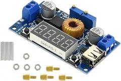 Industrial Stepping Down Board Power Supply Module Adapter 4-38V to 1.25-36V 5A 75W Replacement for Electronic Adjustable Regulator