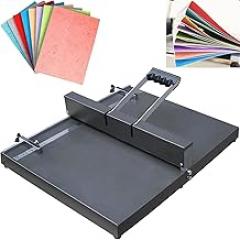 Manual Creasing Machine,with Handle,45CM Creasing Length,Easy Paper Folding,for Greeting Cards,Booklets