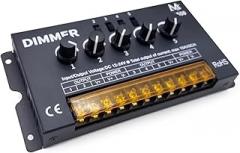 RGBW RGBWW LED Dimmer Controller DC5-24V D550 10A x 5CH for 5050 RGBW RGBWW LED Light Strip