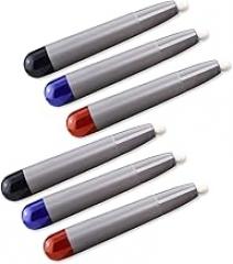 6 Pcs Whiteboard Optical Touch Pen, Education Touch Infrared Screen Pen, Touch Screen Pen for Electronic Whiteboard Presentations, Touch Screen Presentations