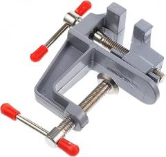Multi-purpose Mini Table Vise Clamp for Projects Jewelry Making Woodworking and Electronics Lightweight Design Easy to Carry for Home Use