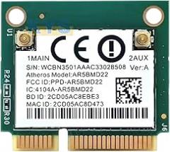 AR5BMD22 Notebook Built-in Wireliess Network Card 5G Dual-Band Wf Receive and Transmit Mini-PCIE Bluetuth 4.0 New 2025 for Arrival High Reliable Electronic Component, Precision, Stable Performance