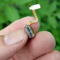 DC 5V Ultra-Micro 4MM Precision 2-Phase 4-Wire Step Electronic Starter Stepper Electronic Starter 4.4mm*8.7mm Stepping Electronic Starter DIY Gear Reducer