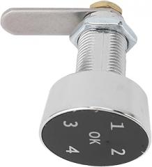 Electronic Coded Cabinet Lock Aluminum Smart Touch Digital Password Lock for Cabinets School Lockers