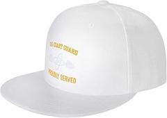 JPFFKXYH US Coast Guard Aviation Electronics Technician Rating Unisex Flat Brim Visor hat Adjustable Baseball Cap
