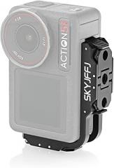 90 Degree Aluminum Vertical Bracket Adapter for DJI Osmo Action 3 4 5 Pro 1/4