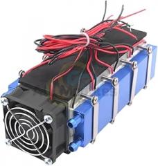 144/576W DC12V Thermoelectric Peltier Refrigeration Cooler Dual Core Semiconductor Air Conditioner Cooling System DIY Kit New 2026 High for Reliable Electronic Component