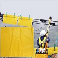 Flame Retardant EVA Insulation Blanket (10kV) High Voltage Insulated Mat High Voltage Safety Work Mat for Transformers & Electrical Panels.(0.4kv,40x50cm(15.7x19.7in))