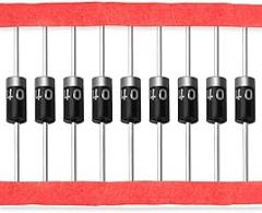 Chanzon 1N4001 Rectifier Diode 1A 50V DO-41 (DO-204AL) Axial 4001 IN4001 1 Amp 50 Volt Electronic Silicon Doorbell Diodes (Pack of 100 Pieces)