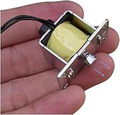 MC0820P DC 12V DC Electromagnet Push Pull Pop-up Type Solenoid Magnet Stroke 5mm DIY Electronic Lock Vending Machine Motor Starters
