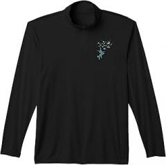 SteMi Techno Apparel Techno Electronic Music Rave Festival Raver Performance Quarter-Zip Top