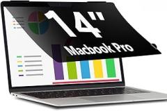 Privacy Screen For MacBook Pro 14 Inch | Flip Over Laptop Privacy Shield | Anti-Glare | Eye Protection| Aniti Spy | Blue Light Reduced Protector