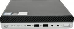 HP EliteDesk 705 G5 Mini PC | Ryzen 5 PRO 3400GE | 8GB RAM | 256GB NVME | Windows 11 Pro | AX210 Wi-Fi 6E + BT | Mini Desktop Computer (Renewed)