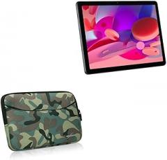 BoxWave Case Compatible with Alldocube iPlay 50S - Camouflage Suit with Pocket, Neoprene Camo Suit Zipper Pocket for Storage