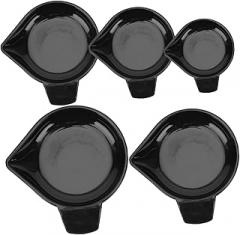 5pcs Plastic Electronic Balance Scale Trays for Kitchen and Household Use Weighing Dish for Accurate Measurements and Versatile Applications