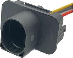 4-pin Car Plug Harness, Car Waterproof 3.5mm Male/Female Electronic Connector Compatible With 1H0973734(4Pin Male,1 Pc)