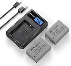 Powerextra NB-7L 2-Pack 1600mAh 7.4V Battery and Charger for Canon PowerShot G10 G11 G12 SX30 is Digital Camera