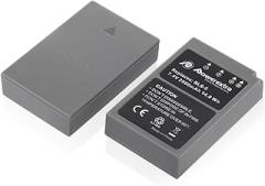 BLS-50 Battery (2 Pack) for Olympus BLS-5, BLS-50, PS-BLS5 and Olympus OM-D E-M10, Pen E-PL2, E-PL5, E-PL6, E-PL7, E-PM2, Stylus 1