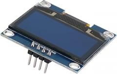 Acouto 1.3 Inch OLED Display Module 128x64 Blue Text High Contrast Screen for DIY Electronics