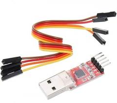 Electronic Components 5pcs USB to Serial Module Downloader CP2102 USB to TTL STC Download Compatible