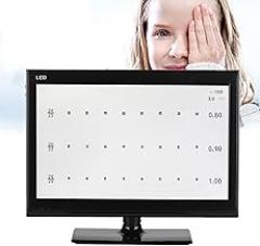 LCD Optical Eye Charts, Electronic Visual Acuity Chart Digital, with Multiple Visual Targets, Suitable for Hospital Ophthalmology (18.5inch)