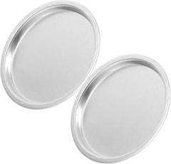 2pcs Jewelry Scale Trays Digital Plate Scale Weighing Pans for Gems Kitchen Food Electronic Tray