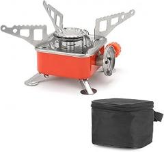 Outdoor Electronic Ignition Stoves Tourist Portable Cooking Accessory Gas Stove Firepower Camping Hiking Furnace Gas Cooker