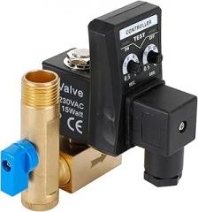 Bruce & Shark Electric Timer Auto Water Valve,AC 220V 1/2