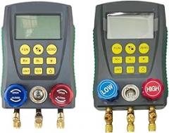 1pcs Refrigeration Digital Manifold Gauge Dy517 Car Air Conditioner Pressure Temperature Electronic Manometer Gauge Dropshipping