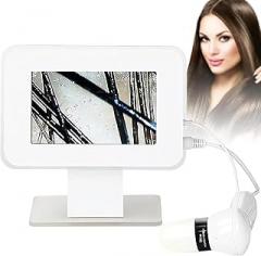 Hair Analysis Machine Skin Diagnostic, 50X/200x Skin Scalp Detector, with Freeze Function, Timely Understanding of Skin and Scalp Conditions, for Scalp Care and Beauty Salons