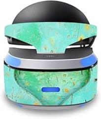 MightySkins Skin Compatible with Sony Playstation VR wrap Cover Sticker Skins Heartwood